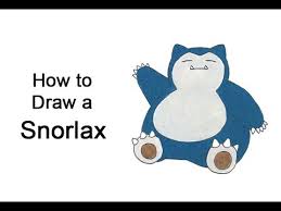 Bekijk meer ideeën over pokemon, kawaii tekeningen, strijkparels. Hoe Snorlax Pokemon Te Tekenen Youtube Online Tekenfilms