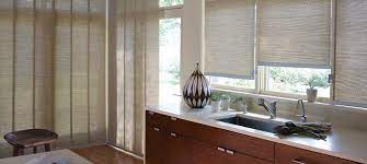 The versatile skyline gliding window panels fr from hunter douglas architectural are ideal for large spaces. Hunter Douglas Gliding Window Panels Skyline Panel Track Blinds Modern Kitchen Denver By Windows Dressed Up Houzz