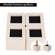 8pcs Rehausseurs De Lit Ou De Meuble Pied Rehausseur De Meuble Anti Derapant Blanc Transparent Achat Vente Pied De Table 8pcs Rehausseurs De Lit Ou Cdiscount