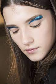 Giambattista Valli Spring 2016 Ready To Wear Fashion Show Fashion Show Makeup Fashion Makeup Glitter Eyebrows