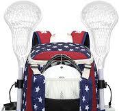 Lacrosse Bag 65L, Extra Large Lacrosse Gear Backpack with Multi-Pocket Design, H