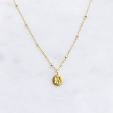 Gold Initial Necklace Gold Letter Necklace Tiny Initial Etsy Initial Necklace Gold Initial Necklace Rose Gold Initial Necklace