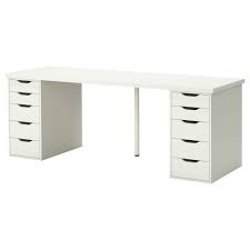 two storage units make a desk linnmon alex table white ikea ikea table ikea ikea desk