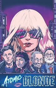 Canvas, glossy, semiglossy, matte, laminated; Atomic Blonde 2017 Movie Poster