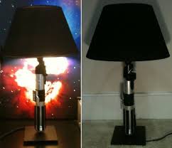 Diy Star Wars Lightsaber Lamp Offbeat Mama Star Wars Diy Star Wars Bedroom Star Wars Room