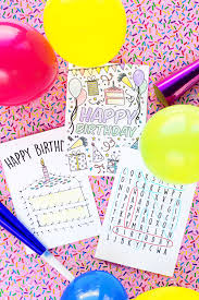 Print your funny printable cards for kids quick and easy in minutes in the comfort of your home! Free Printable Birthday Cards For Kids Studio Diy