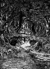 Arthur Machen Nocte Lovecraftian Fairytale Illustration Lovecraftian Horror