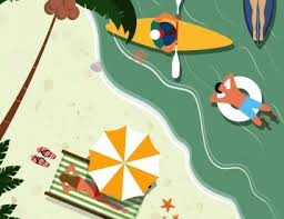 Terkeren 30 Gambar Pemandangan Pantai Kartun Berwarna Gambar Pemandangan Gunung Pantai Laut Air Terjun Yang Sang Gambar Kartun Kartun Tutorial Gambar Kartun