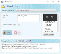Enter the user which is locked. Unlock Sap Users Shortcut It