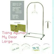 Untuk memilih ayunan bayi yang tepat, ada beberapa hal yang perlu diperhatikan : Tiang Ayunan Bayi My Dear Besar Large Stainless Lengkap Tahan Sampai Anak 40kg Shopee Indonesia