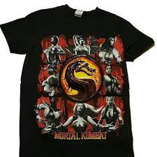 New Mortal Kombat Women Of Mortal Kombat T Shirt Short Sleeve Mens Black Shopee Malaysia