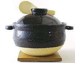 Donabe is often used during the winter time for nabe dishes or single pot meals such as hot pots, shabushabu, oden, sukiyaki, simmered dishes, hot soup, or stew. Donabe The Ultimate Rice Cooker Plus A Recipe Remodelista Donabe Rice Cooker Cooking Equipment