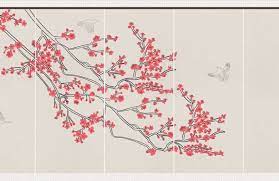 Meanwhile, high resolution helps reduce anxiety. Cherry Blossom Japanese Wallpaper Mural Hovia