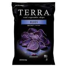 Real veggie chips with no filler. Blue Veg Chips Gluten Free Terra Chips 141gm Nature S Soul