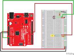 In the electrical sector, a schematic diagram is usually used to describe the design or model of equipment. Sik Experiment Guide For Arduino V3 2 Learn Sparkfun Com