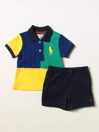 Polo Ralph Lauren Polo Shirt Shorts Set Jumpsuit Polo Ralph Lauren Kids Royal Blue Jumpsuit Polo Ralph Lauren 844903 Giglio Com