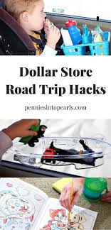 Quick And Easy Dollar Store Camping Hacks Toddler Road Trip Road Trip With Kids Road Trip Activities