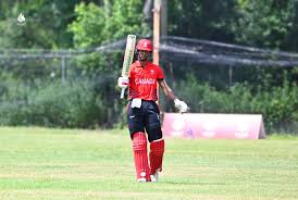 Cricket Canada - 50 for Nicholas Kirton 🇨🇦 #cricketcanada #canvsvan #icc  | Facebook
