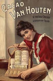 Cacao Van Houten Le Meilleur Chocolat A Consommer Liquide 1910 S Publicites Retros Affiches Publicitaires Vintages Affiche Vintage