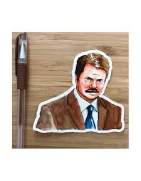 A ron swanson party seemed like the obvious choice. Ron Swanson Parks Rec Sticker Home