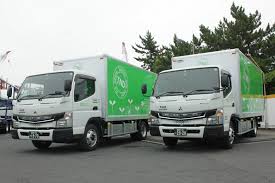 ルイ ヴィトン専属に 三菱ふそう 電気小型トラック eキャンター を東京納品代行へ納入 画像ギャラリー no 1 業界先取り 業界ニュース 自動車ニュース2021国産車から輸入車まで mota キャンター 国産車 nv200バネット