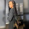 Knotless box braids vs box braids featuring what they are, how to knotless braids, cost, maintenance, differences and 15 knotless box braids hairstyles. 1