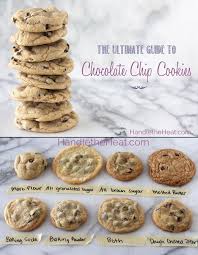 cookie chart how ingredients affect your outcome