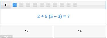 Make unbiased decisions on the best candidates. Can You Ace This Math Iq Test Quiz Creator Claims Only 4 Of The Population Can Get Over 7 10 Daily Mail Online