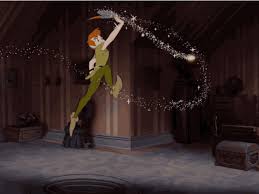Go Ahead Treat Yourself You Deserve To Have A Little Extra Pixie Dust Sprinkled Into Your Life In 2021 Peter Pan Wallpaper Peter Pan Disney Gif