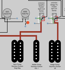 All wiring diagrams for our pickups and some various diagrams for custom wiring. Series Parallel Split Wiring Diagram