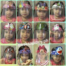 The front design can be customized. Face Shield Bulk Orders Assorted Designs Shopee Philippines