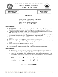 We did not find results for: Contoh Soal Usbn Bahasa Jawa Smk Dikdasmen