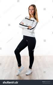 Blonde Teen Girl Posing Studio Stock Photo Edit Now 508248979