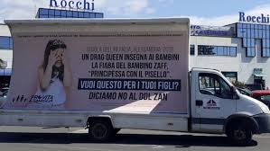 Ingerenza, abolire il concordato, violazione sovranità. Ddl Zan Manifestazione Estrema Destra Ai Fori Imperiali