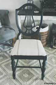 Chair Makeover Using Annie Sloan Chalk Paint And Farmhouse Wares Fabric Chair Makeover Chalk Paint Chairs Chair