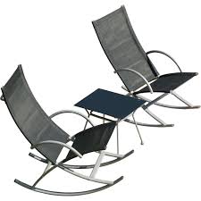 Suntime Outdoor Living 3 Piece Rocking Chair Seating Group Patio Rocking Chairs Outdoor Sofa Sets Clearance Patio Furniture
