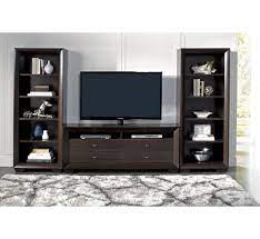 Milan Merlot 3pc Media Center W 64 Tv Console Living Room Entertainment Center Entertainment Center Media Center