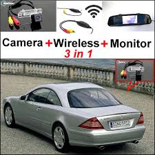 For Mercedes Benz Cl Class Mb W215 C215 3in1 Special Wifi Camera Wireless Receiver Mirror Screen Parking Back Up Sy Mercedes Benz Cl Car Camera Wifi Camera
