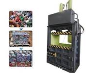 Metal baler machine pressing aluminum cans into blocks | Aluminum cans  baler machine for recycling