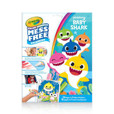 Baby shark coloring pages are a fun way for kids of all ages to develop creativity, focus, motor skills and color recognition. Baby Shark Colour Wonder United Canada