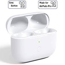 Wireless Charging Case Replacement Compatible With Airpods Pro Charger Case Substitute For Air Pods Pro Only Included Bluetooth Pairing Sync Button Airpod Pr In 2020 Airpod Pro Air Pods Airpods Pro