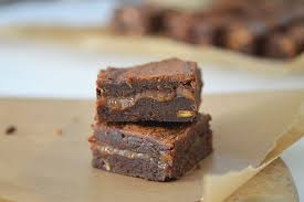 Brownie Fourre Caramel Au Beurre Sale Sans Gluten Sunny Delices Caramel Au Beurre Sale Caramel Au Beurre Sans Gluten