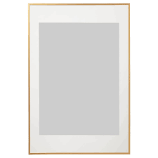 Lomviken Gold Colour Frame 61x91 Cm Ikea Gold Frame Gallery Wall Gold Picture Frames Ikea Picture Frame
