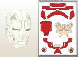 Jfcustom S Foam Files Iron Man Helmet Iron Man Cosplay Cardboard Art