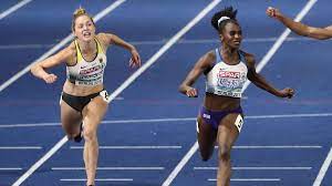 Select from premium weltklasse of the highest quality. Gina Luckenkemper Holt Silber Uber 100 Meter Erste Medaille Bei Em Mehr Sport