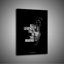 Doin' cocaine with my black friends. 1p Hd Printing Modern Home Mural Juice Wrld Black And White Painting Mural Art Poster Decoration No Framed Wish