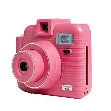 Sharper Image Instant Camera Kit Compatible With Fujifilm Instax Mini Film Pink Walmart Com Instant Camera Instax Mini Film Fujifilm Instax