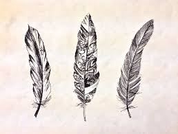 Feather Drawing Etsy Feather Drawing Drawings Feather