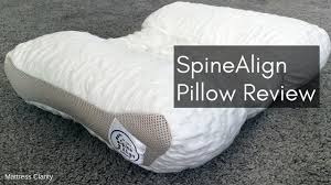 Great for back sleeperspeteri started sleeping on my back recently but was using a down pillow that wasn't supportive enough. Spinealign Pillow Review Best Pillow For Back And Side Sleepers Youtube