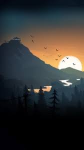 The world is now rendered at wqhd (2560x1440p) and the ui renders at 4kuhd (3840×2160) and you will have enhanced level of. Firewatch Wallpaper Blue Sky Purple Nature Black 6302 Wallpaperuse
